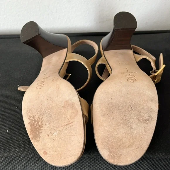 Adrienne Vittadini Furea Calf  Camel Heels Sandals 
Size 7N - Picture 4 of 5